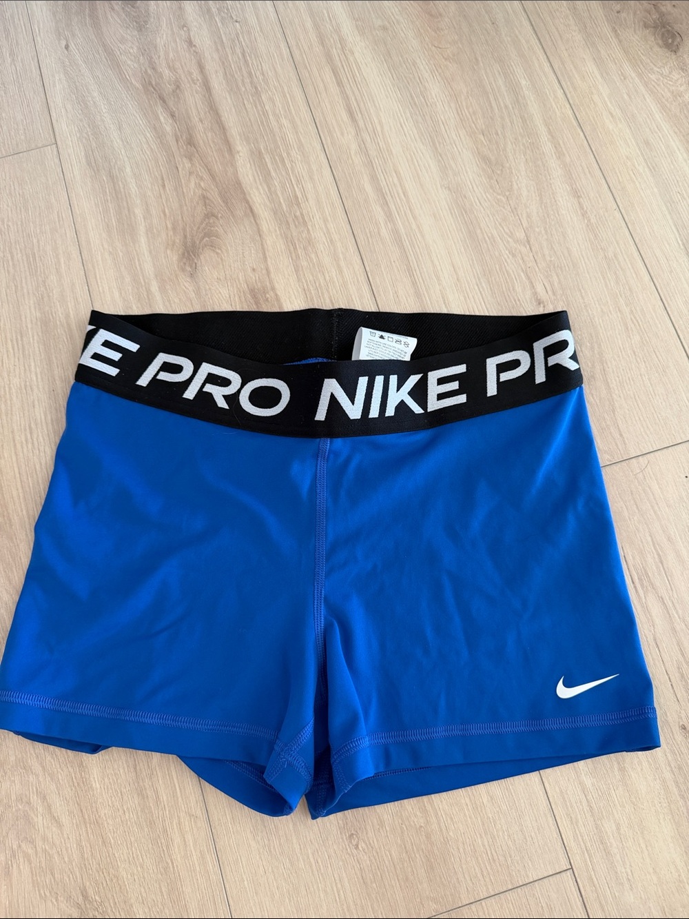 Nike Pro Women's Royal Blue Performance Bike Shorts